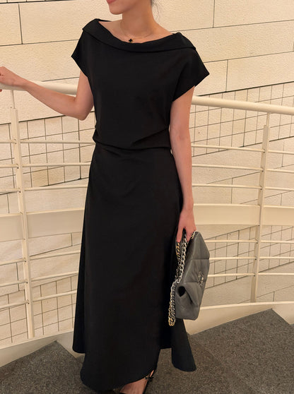 Boat Neck Dress