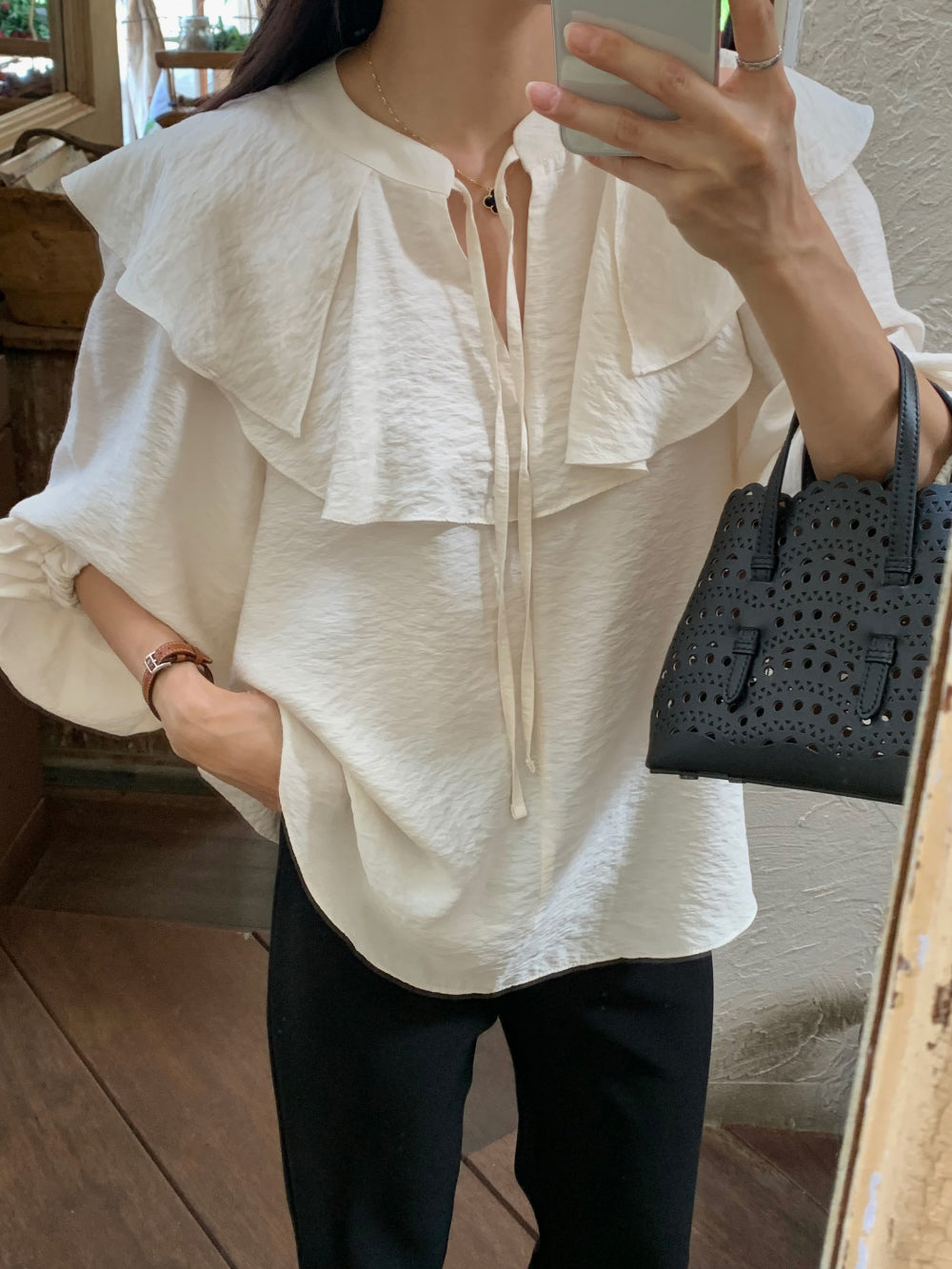 Double Frill Blouse(~9/12)