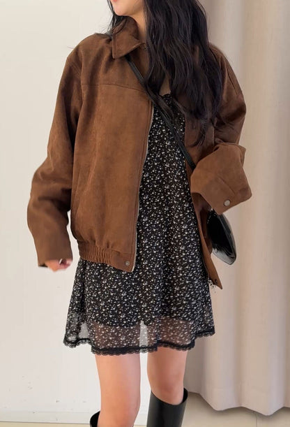 * Muhee Suede Jacket(차무희자켓)