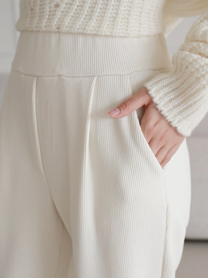 Fleece Lined Golgi Wide Pants