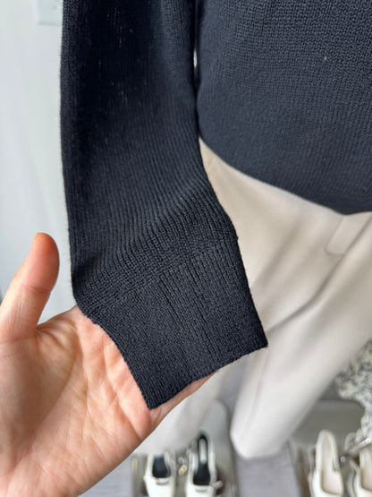 Twin Layered V neck Knit(~9/30) - AdoreMeU