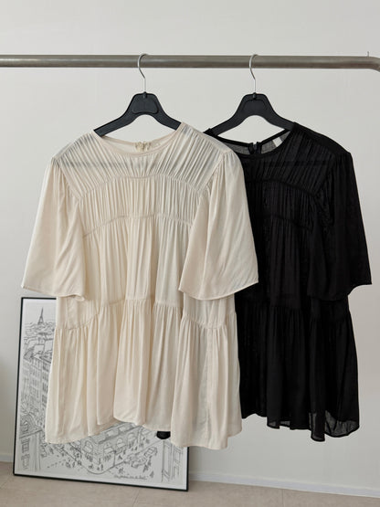 Cozy Shirring Blouse
