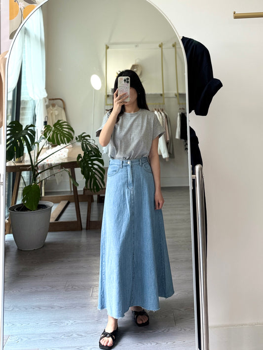 Soft Denim Skirt(~5/5)
