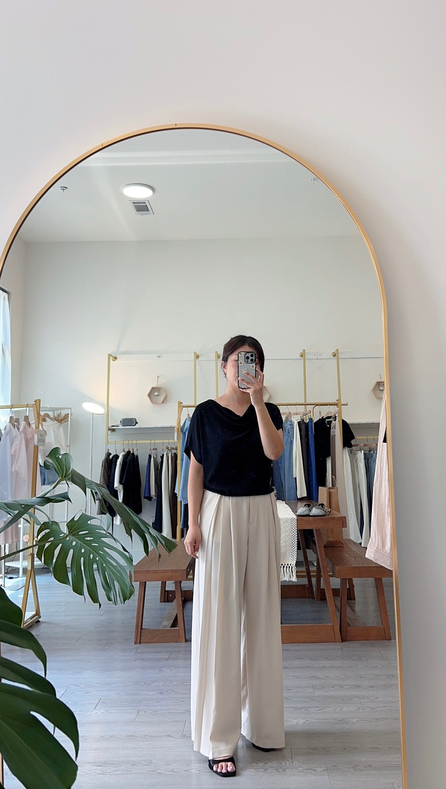 Summer Two Pintuck Slacks (~8/5)