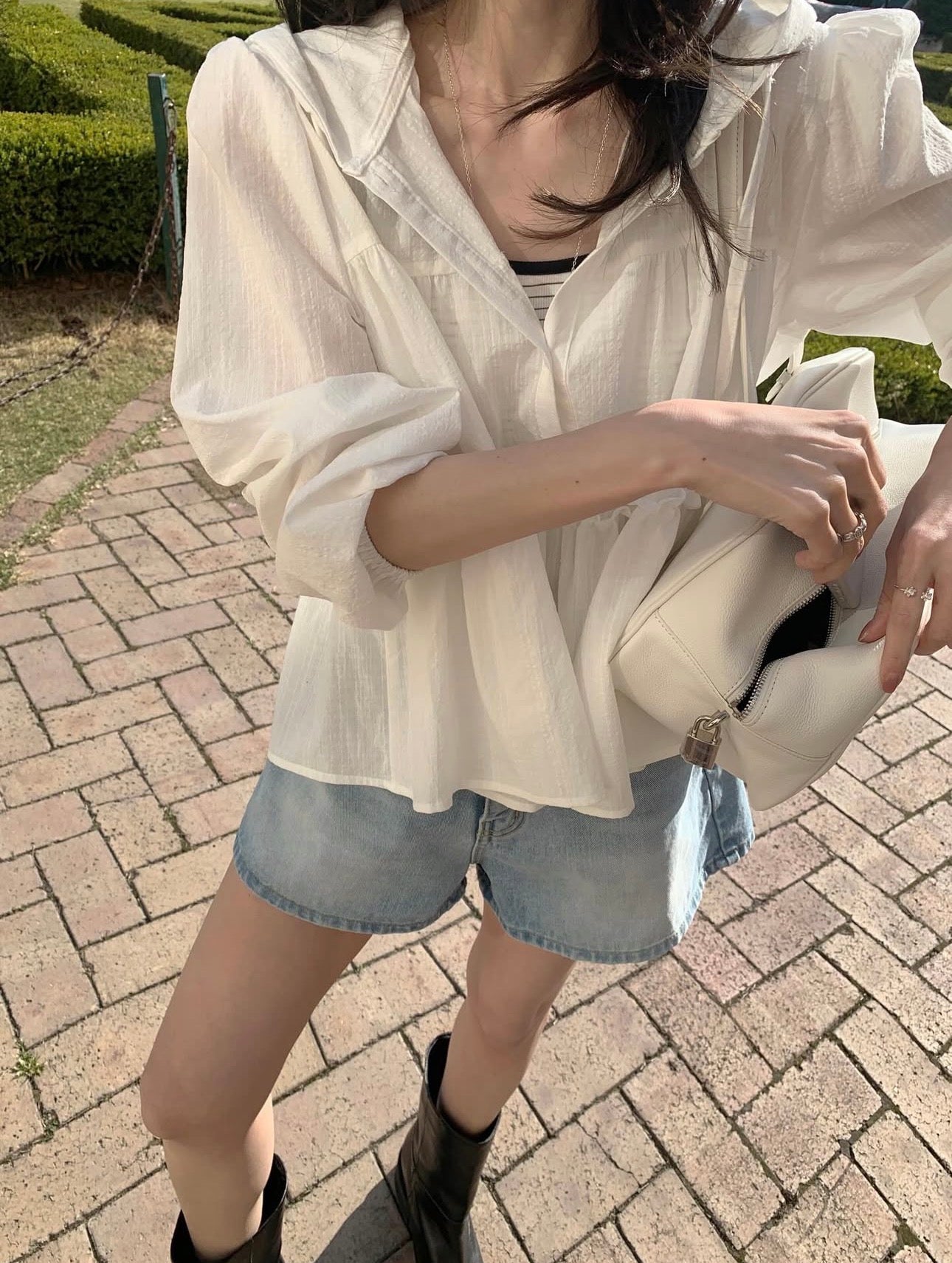 * Nana Hood Blouse