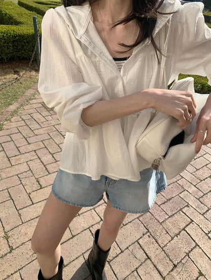 * Nana Hood Blouse