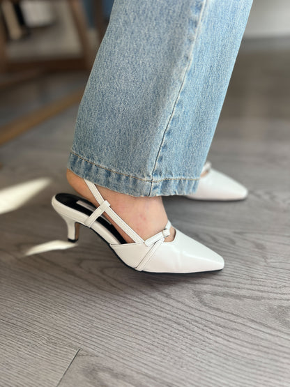 Buckle Slingback Pump - AdoreMeU