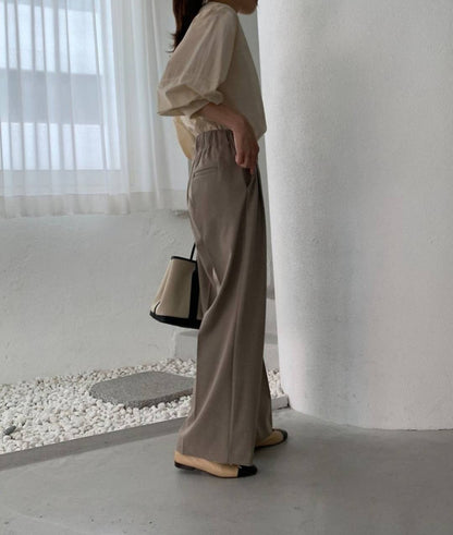 Valen Pintuck Straight Slacks(~10/31)