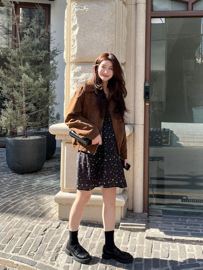 * Muhee Suede Jacket(차무희자켓)