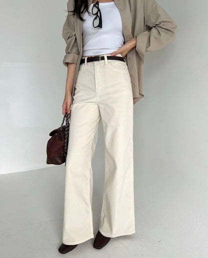 5518 Velvet Wide Bootscut Pants