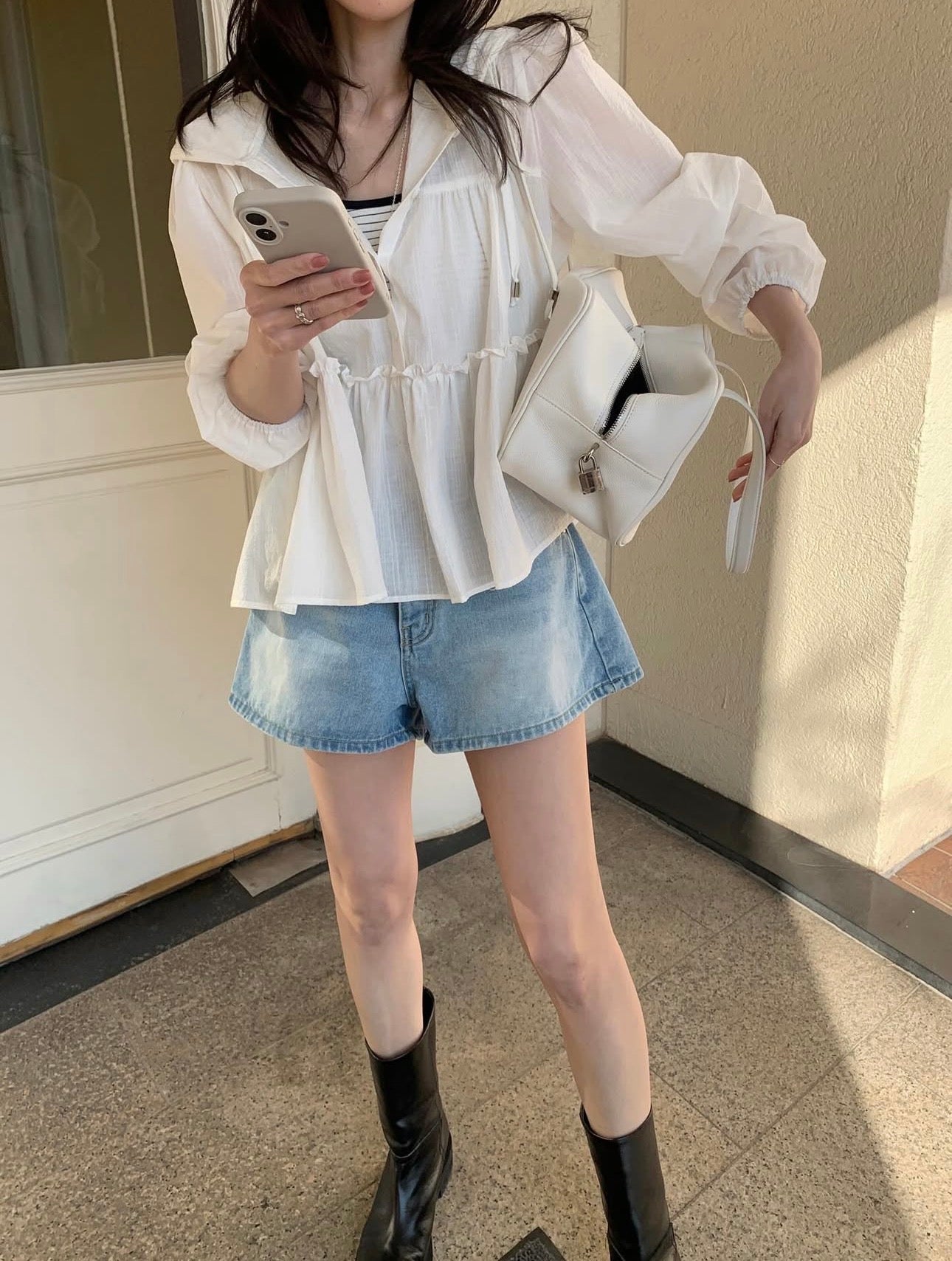 * Nana Hood Blouse