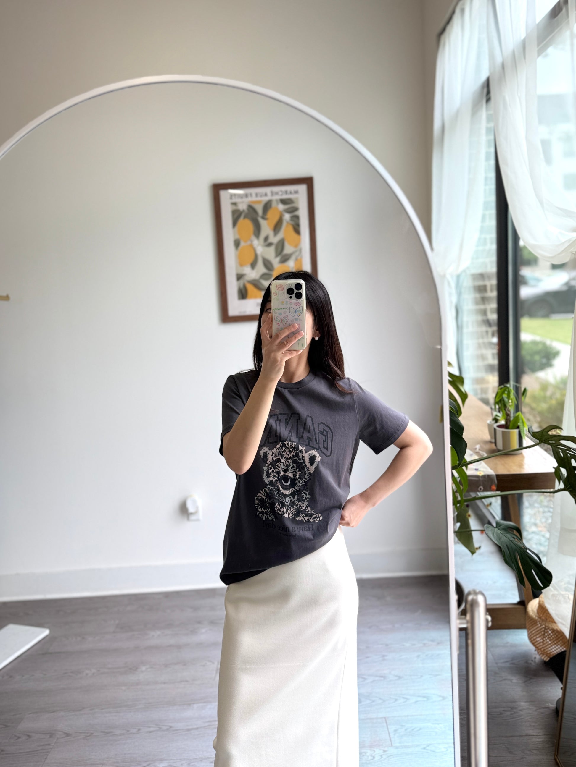 Silket Leopard Print T-shirt - AdoreMeU