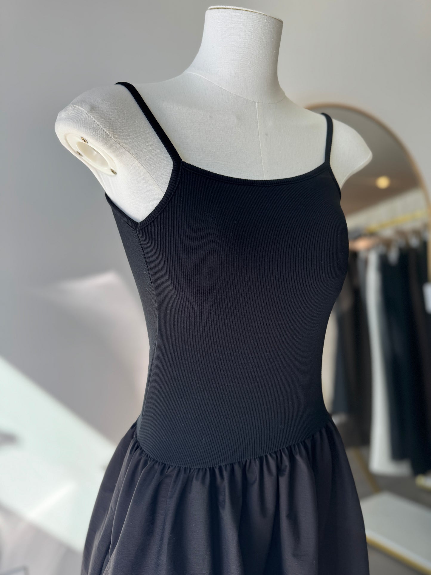Padded Layered Dress