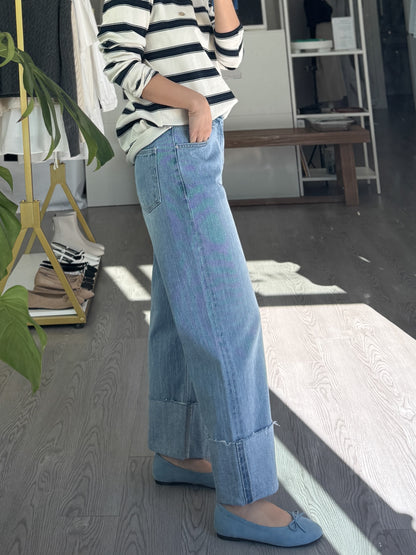 Roll Up Denim - AdoreMeU