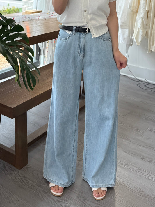Breeze Wide Denim - AdoreMeU