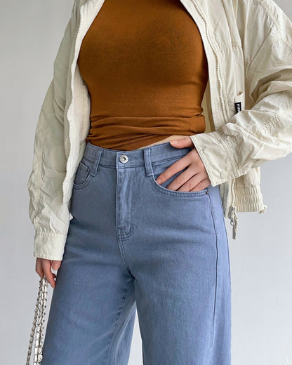 Banding Wide Cotton Pants (~9/5)
