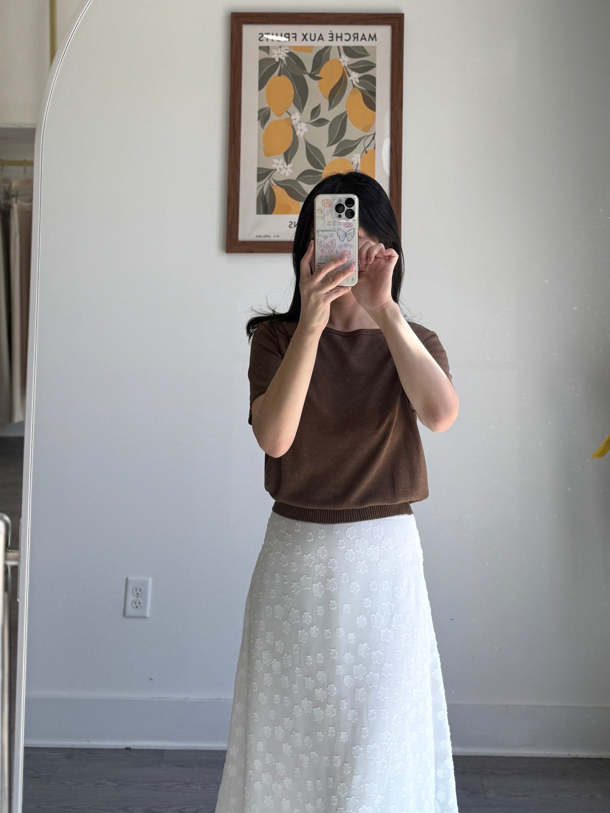 Roy Boatneck Knit Top(~9/1) - AdoreMeU