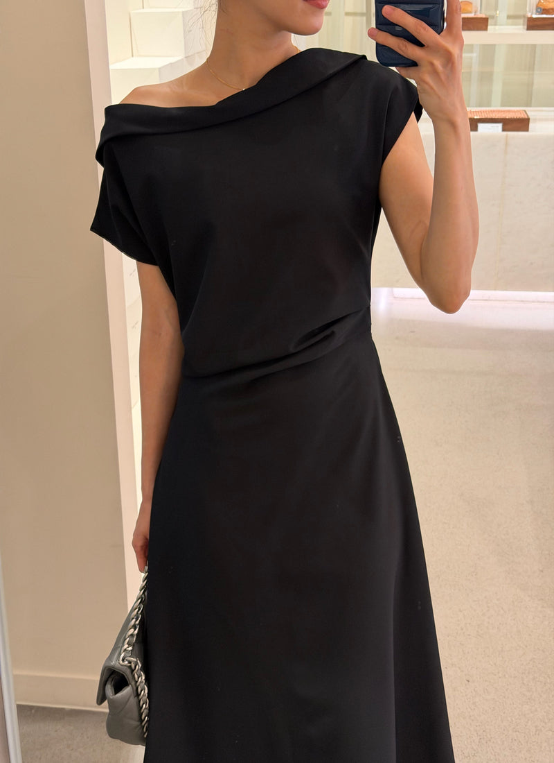 Boat Neck Dress