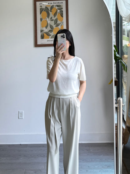 Roy Boatneck Knit Top(~9/1) - AdoreMeU