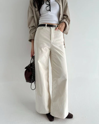 5518 Velvet Wide Bootscut Pants