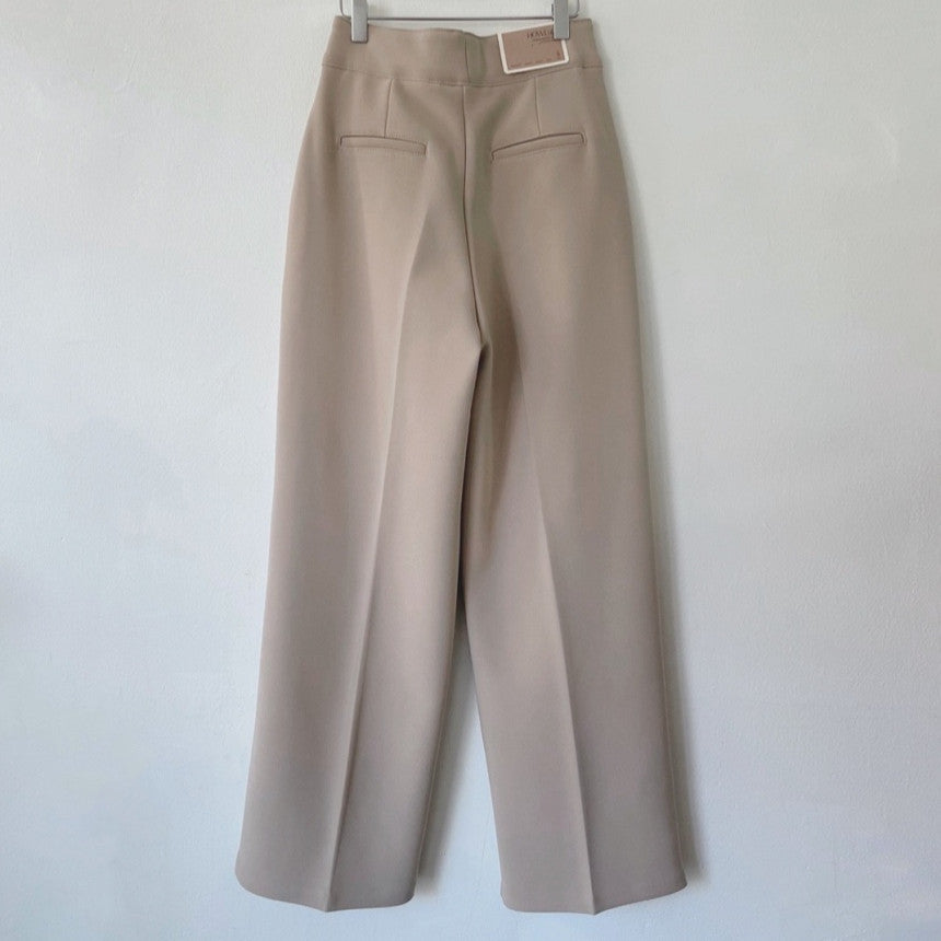 205 Banding Wide Slacks(Fleece lined)