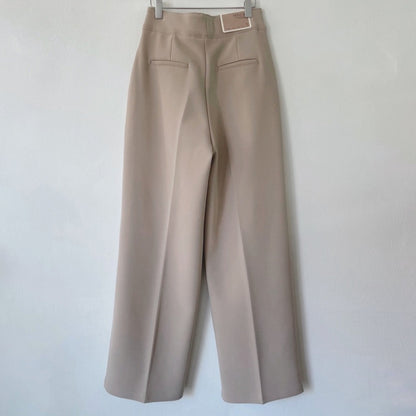 205 Banding Wide Slacks(Fleece lined)