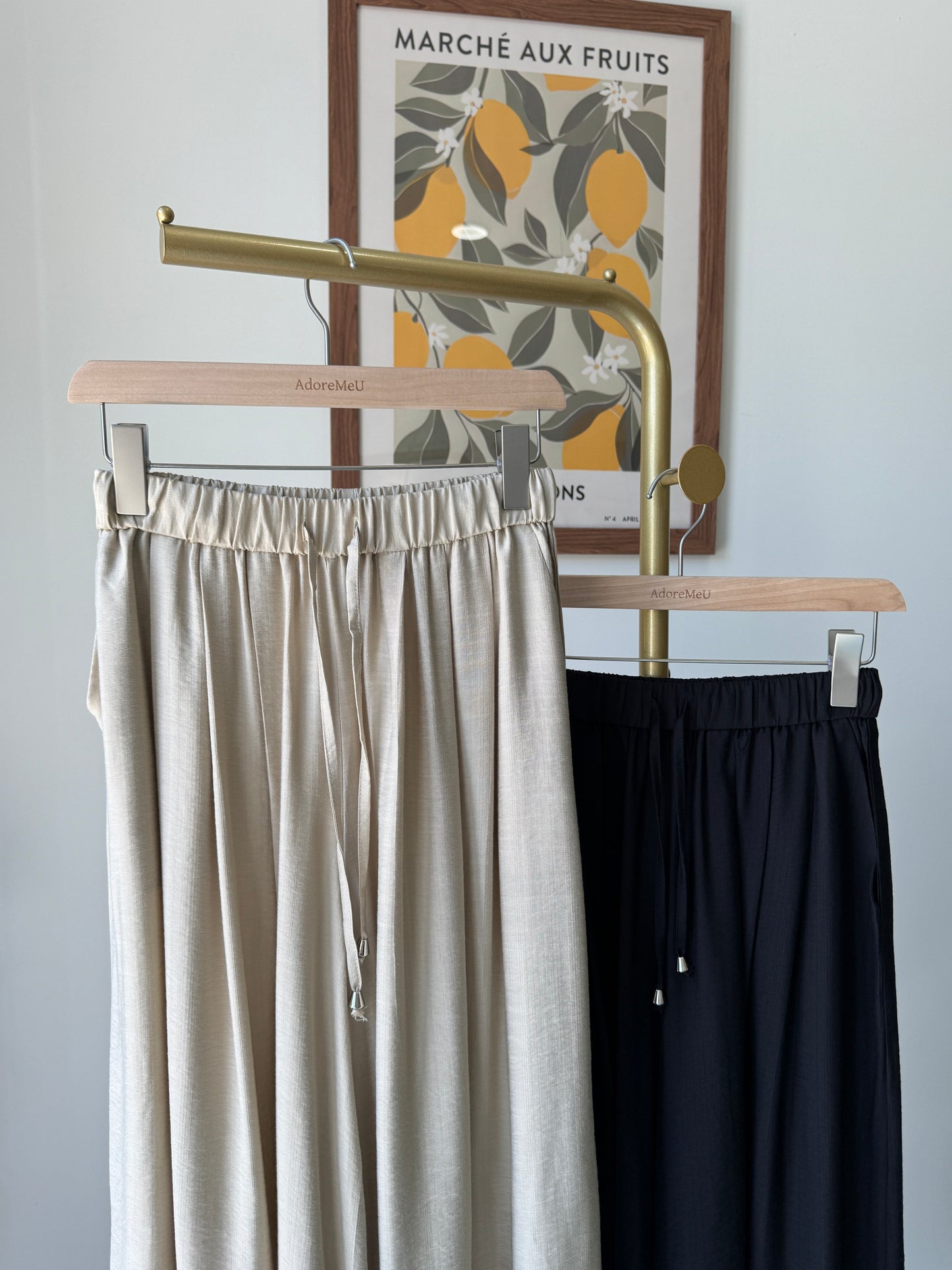 Wide Pintuck Pants(~7/4)