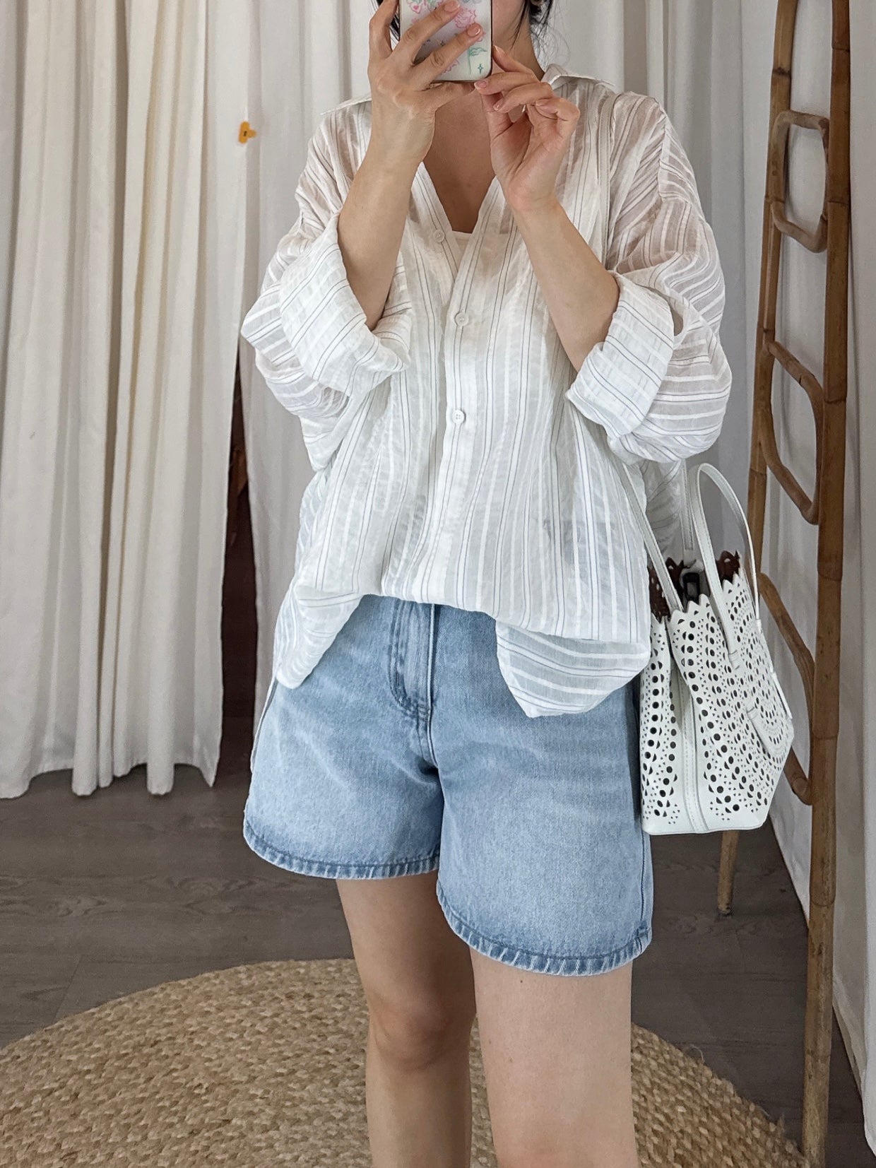 Light Denim Shorts(~7/13)