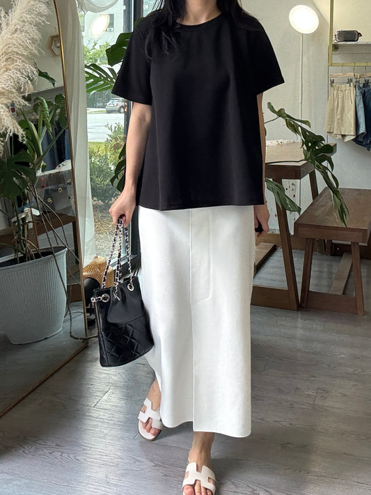 Band Slit Skirt - AdoreMeU