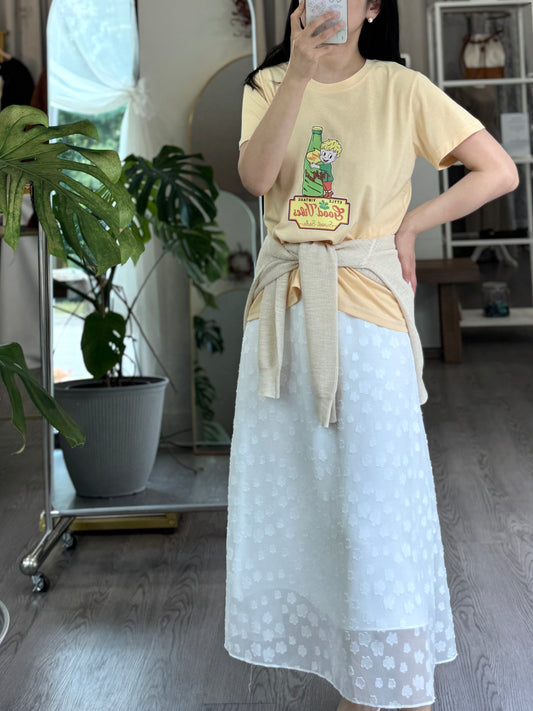 Shiffon Flower Skirt - AdoreMeU