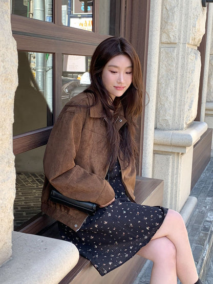 * Muhee Suede Jacket(차무희자켓)