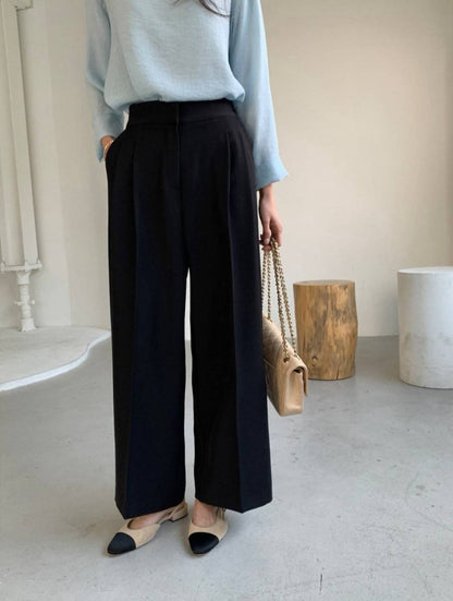 Valen Pintuck Straight Slacks(~10/31)