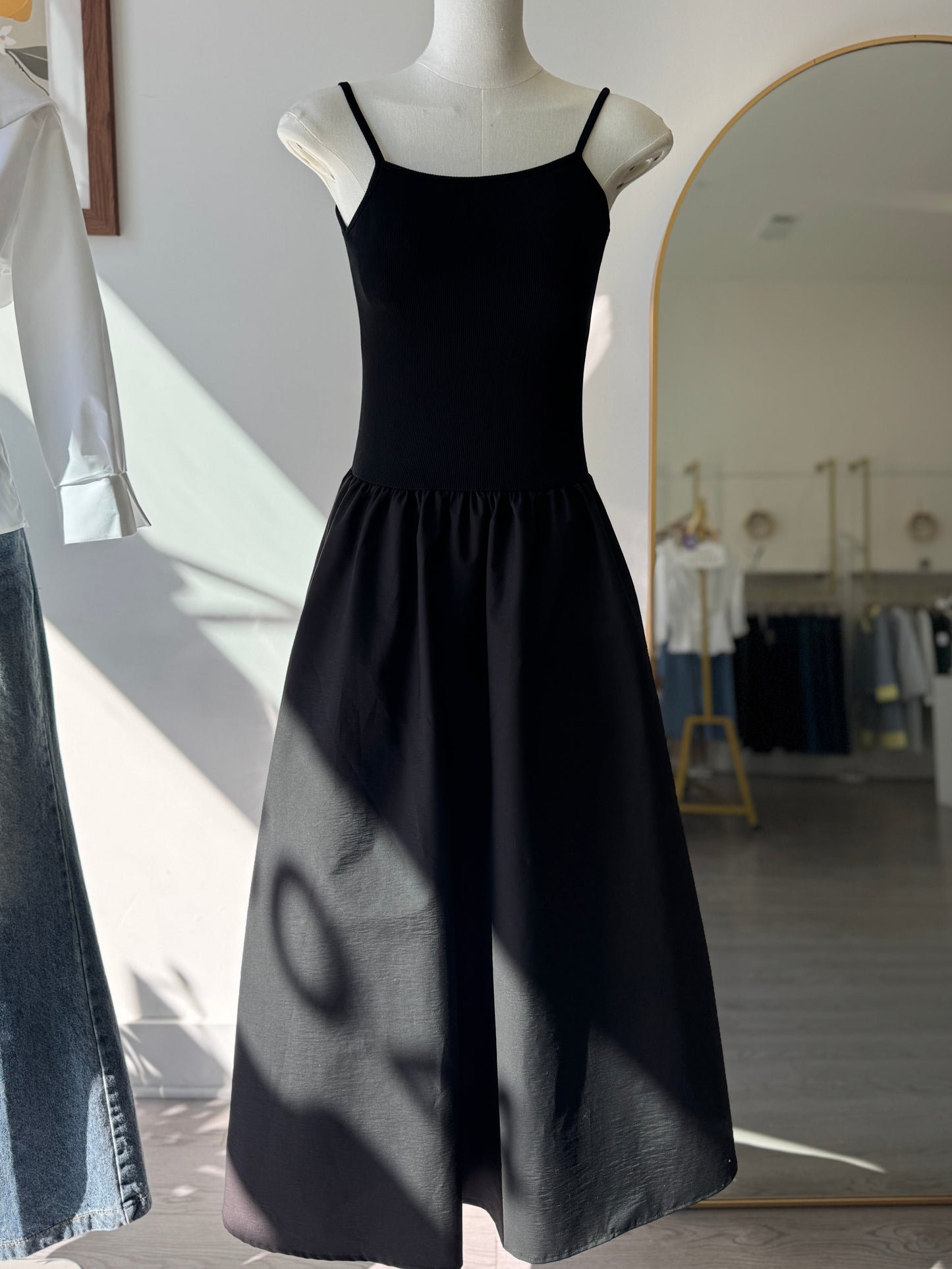 Padded Layered Dress