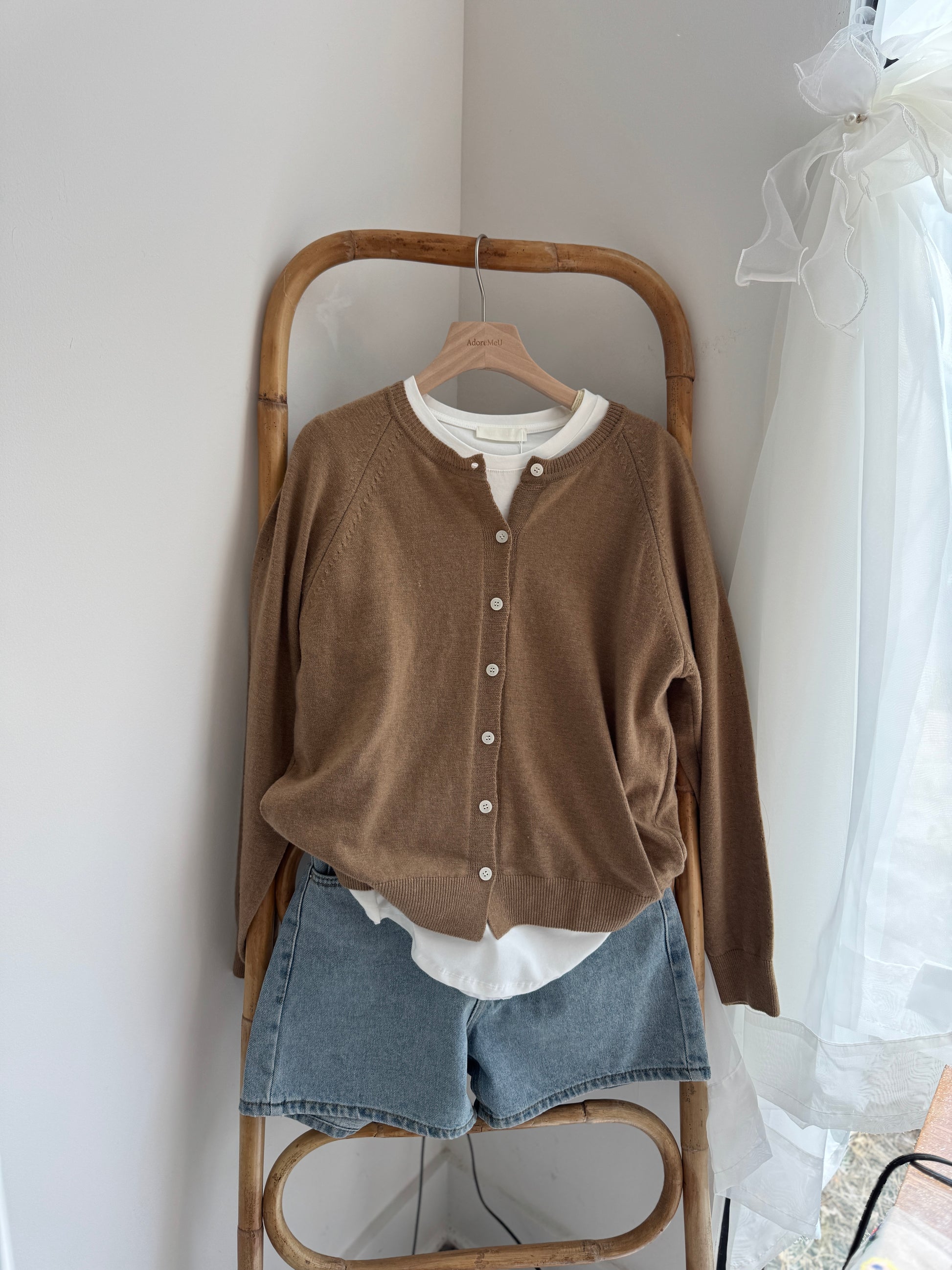 Washable Cashmere Cardigan - AdoreMeU