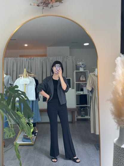 Summer Bootscut Banding Slacks - AdoreMeU
