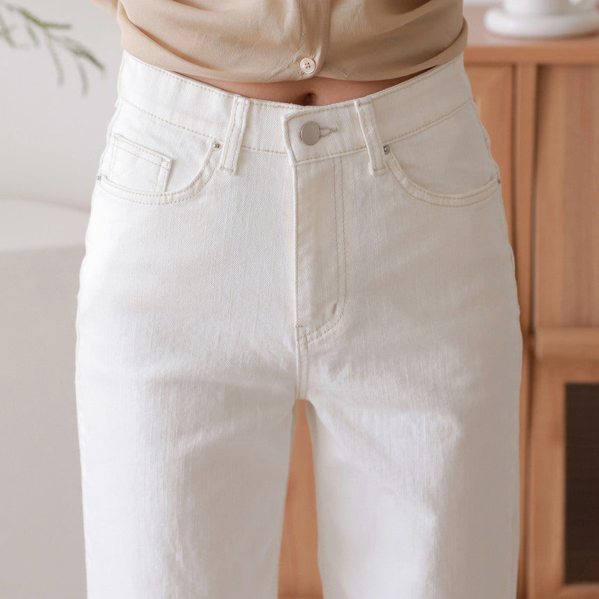 Stitch Ivory Pants