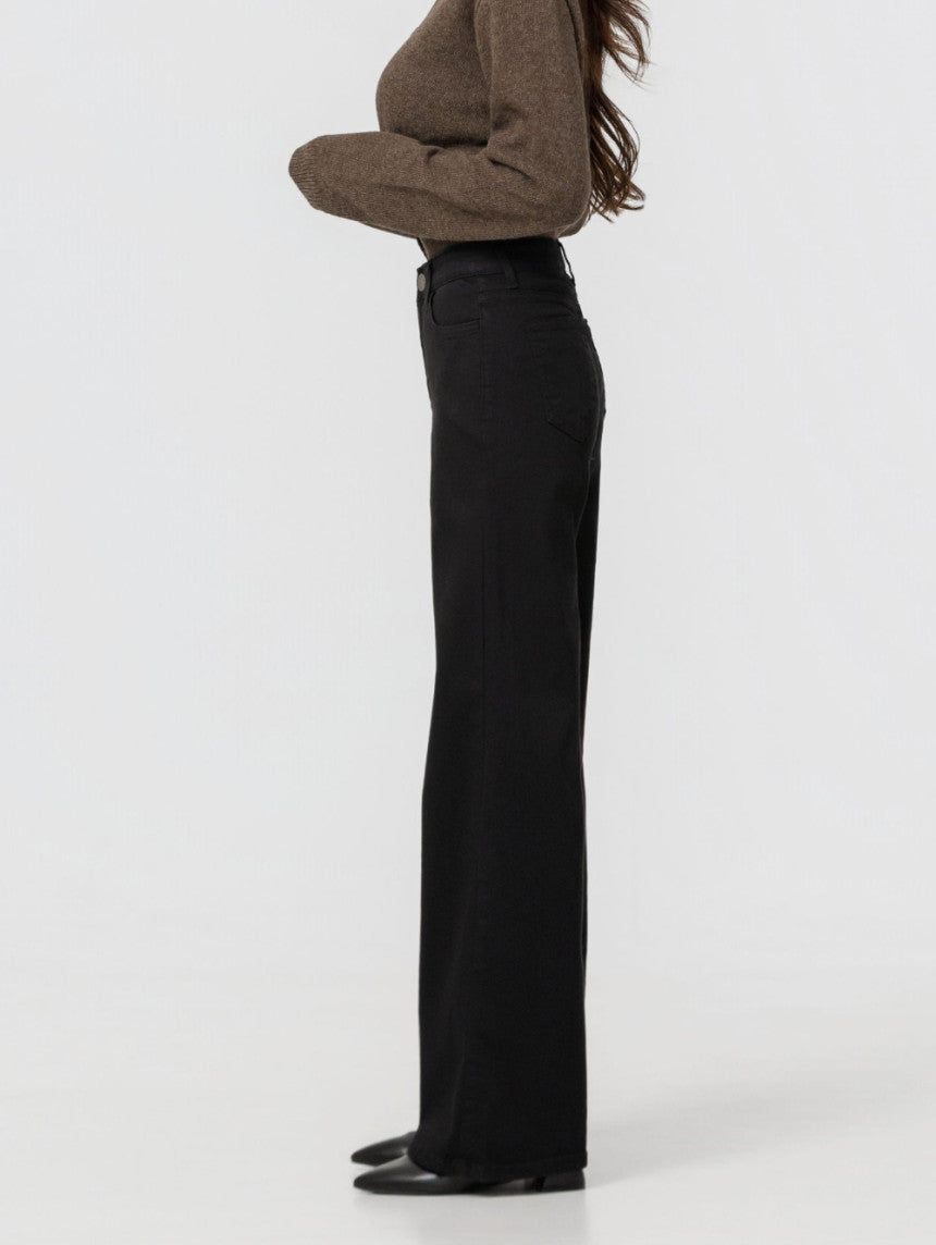 Flare Black Jeans - AdoreMeU