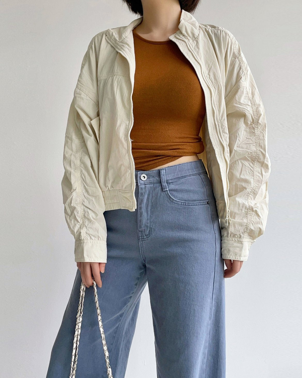 Banding Wide Cotton Pants (~9/5)