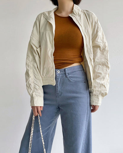 Banding Wide Cotton Pants (~9/5)