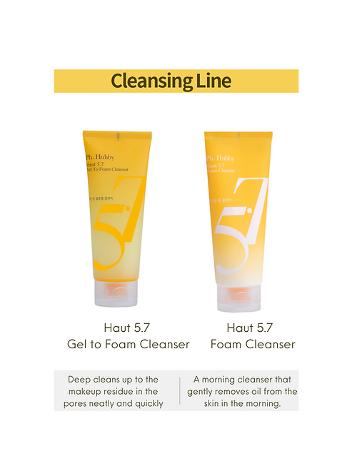 [pH.hubby] Night Gel to Foam Cleanser