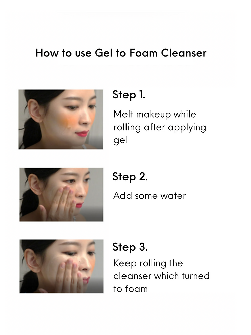 [pH.hubby] Night Gel to Foam Cleanser