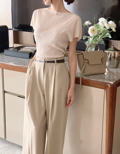 Pleated Blouse (~7/16)