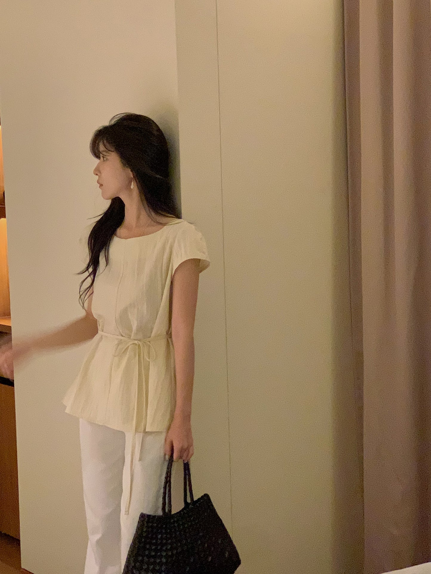 * Croa String Blouse