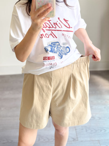 Span Banding Daily Shorts - AdoreMeU