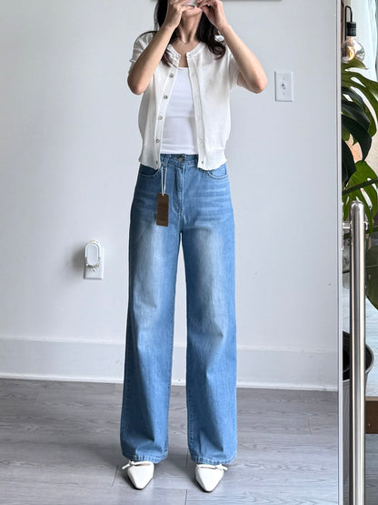 Flex Straight Denim - AdoreMeU