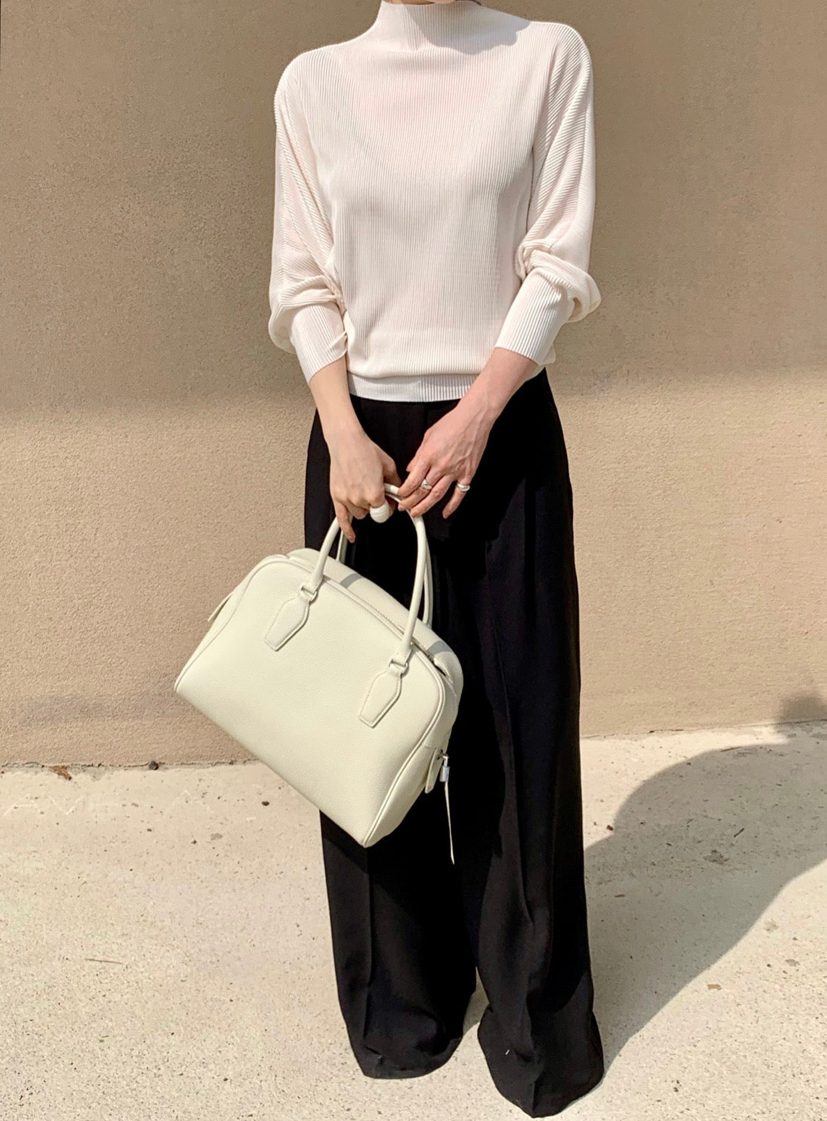Pleats Tee(~10/3)