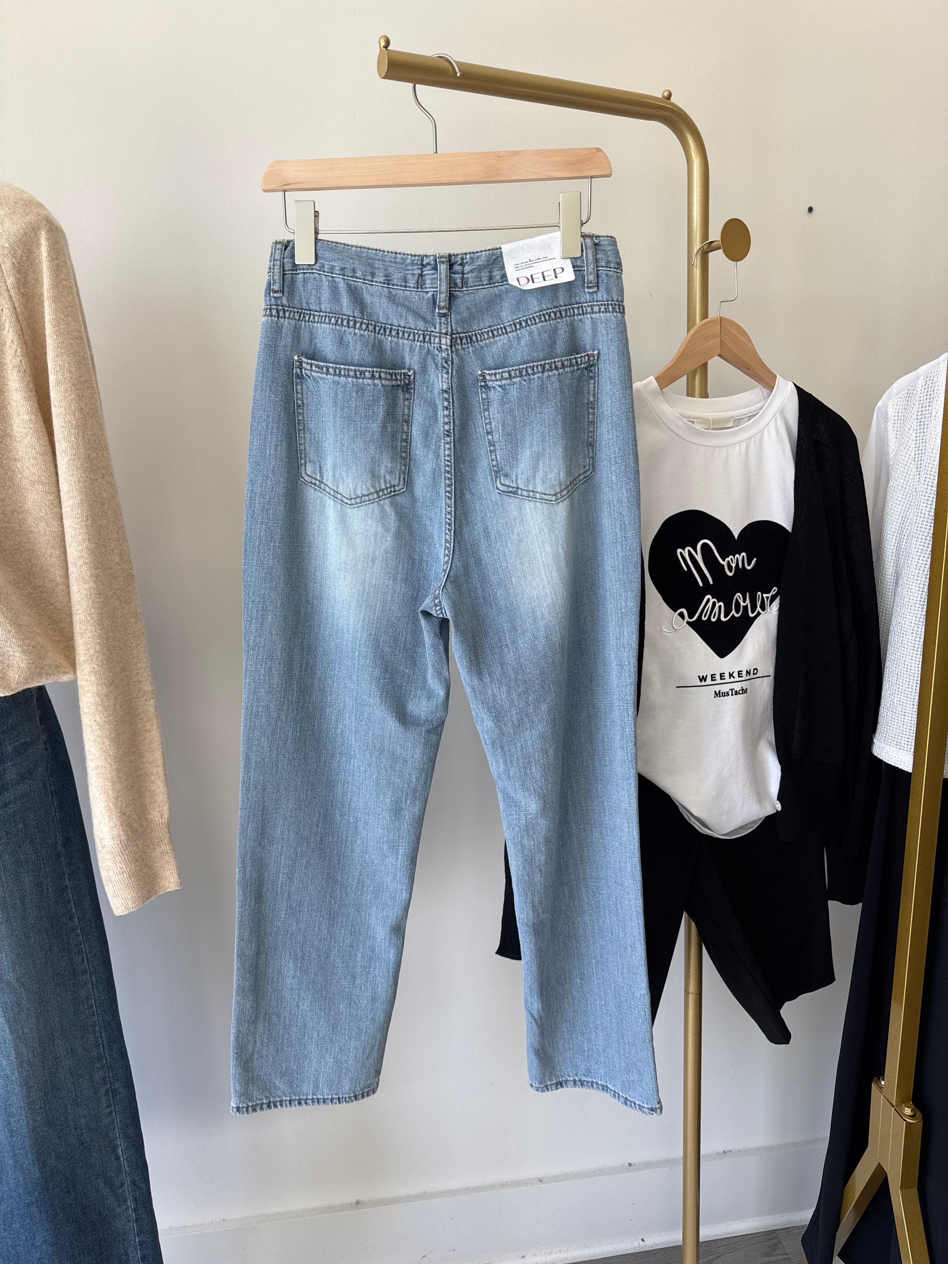 Cool Slim Crop Denim - AdoreMeU