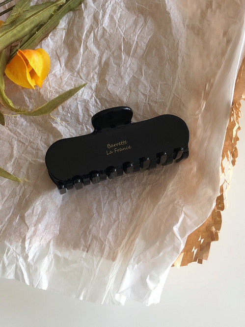 French Leopard Hair Clip