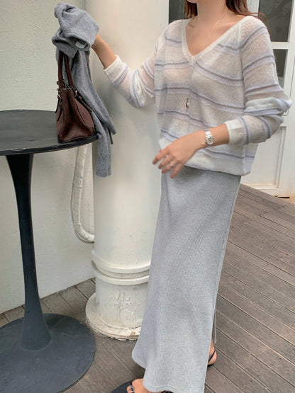 Pastel Stripe Knit