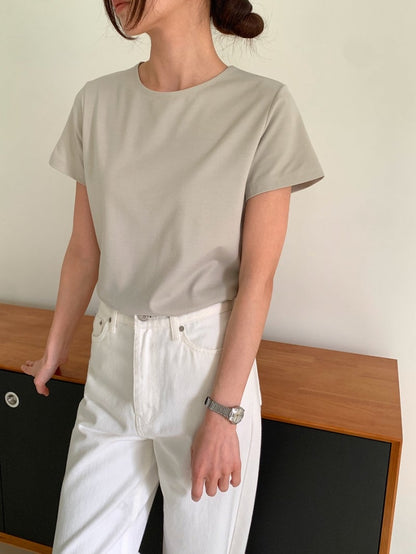 Silky Round Tee (~4/19)